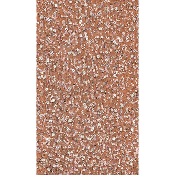 retrofete Evie Strapless Bustier Sequin Dress Silver & Nude Womens Large - Picture 6 of 15